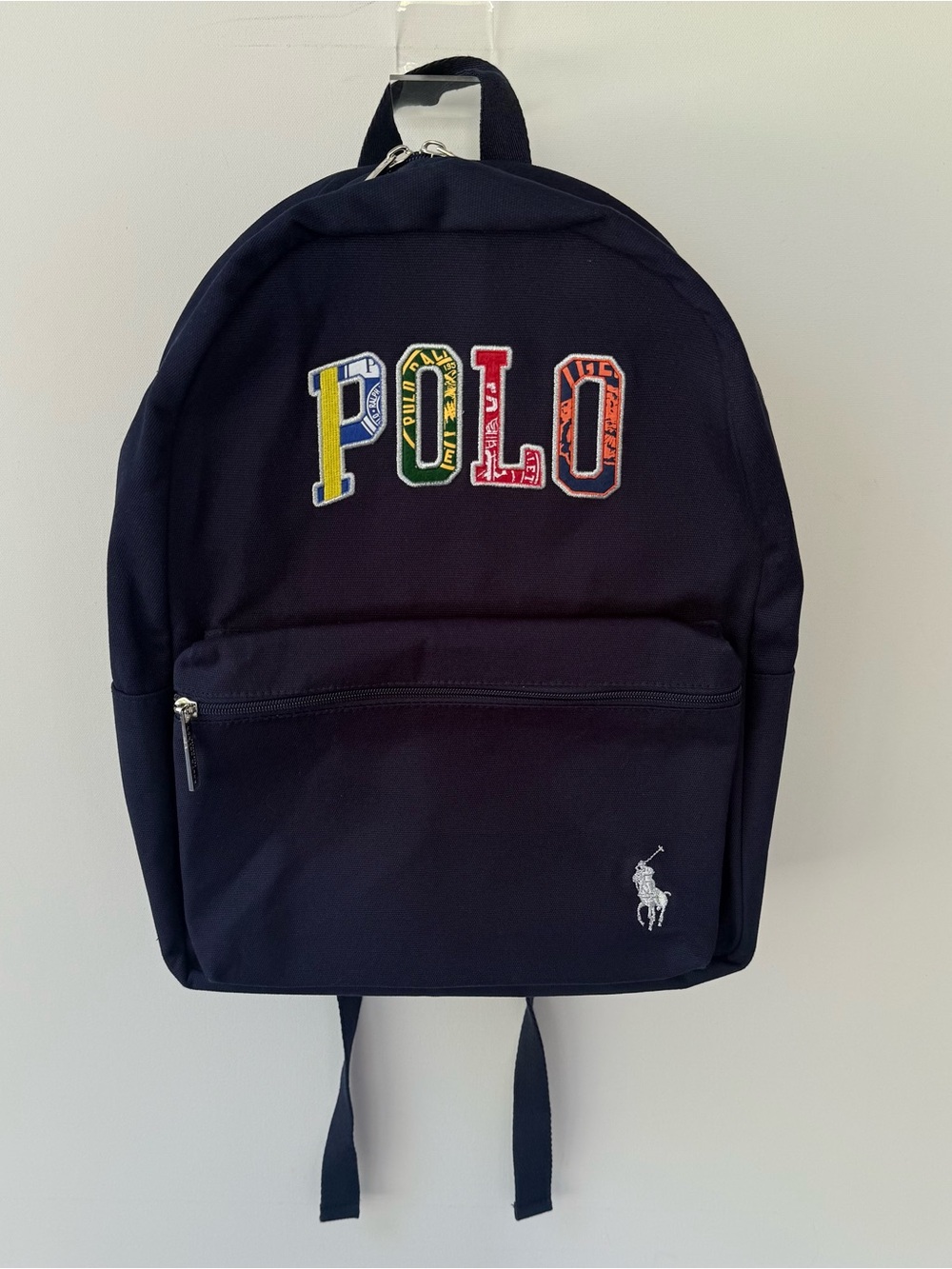 Polo Ralph Lauren Navy Blue Unisex Backpack 16” by 12”